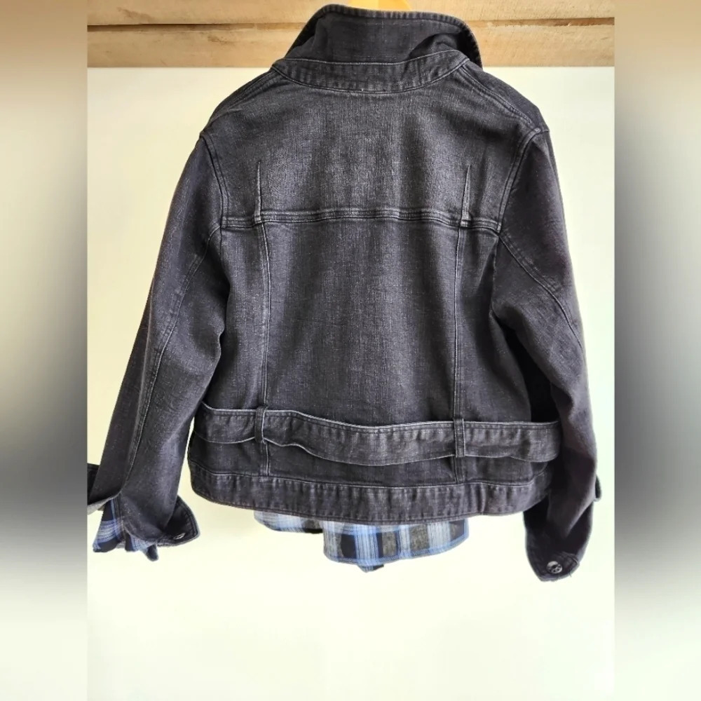 NWT || SONCY || black denim jacket - Picture 4 of 8